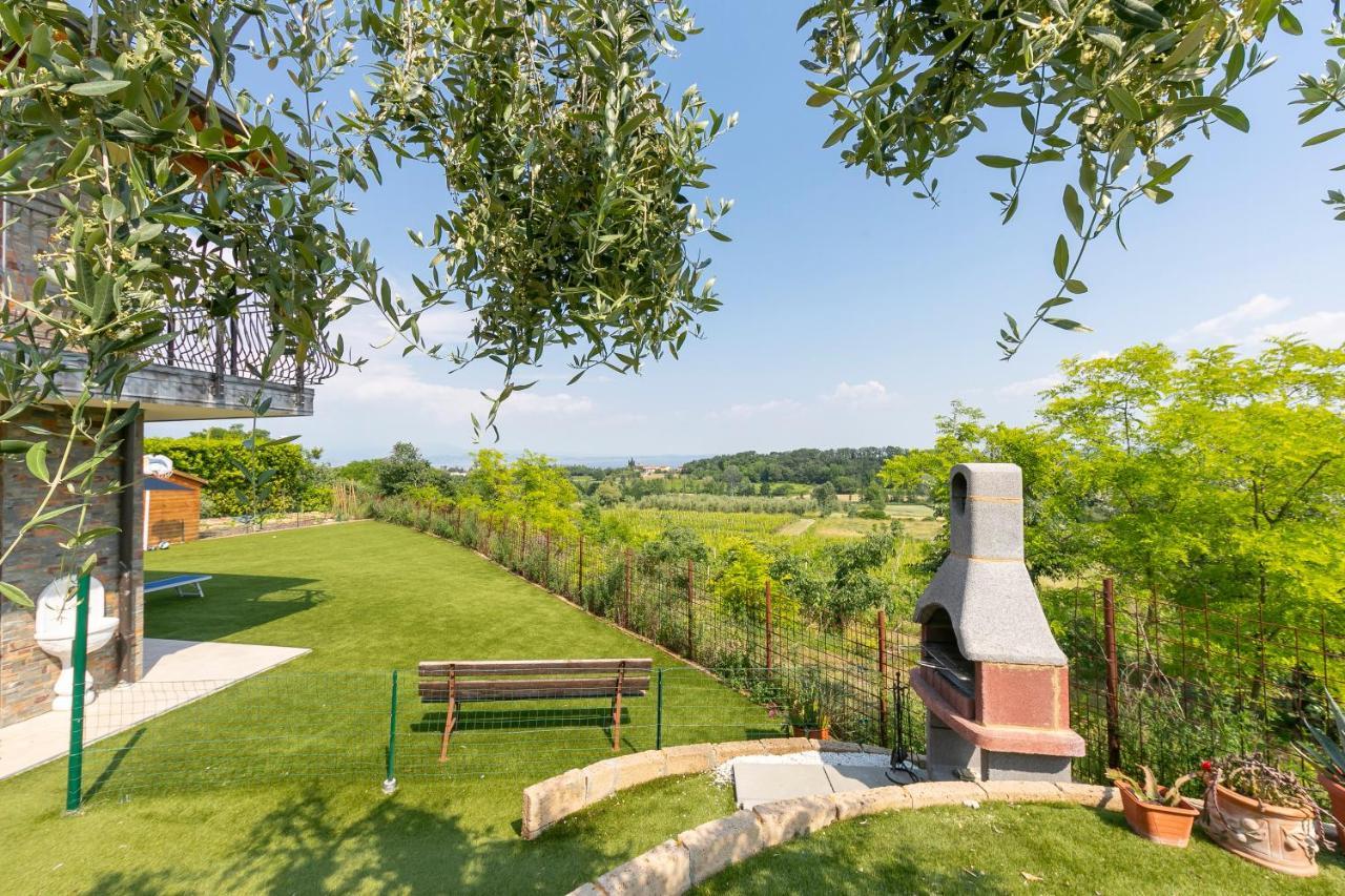 Villa Teresa Apt Lake Garda View - Happy Rentals Soiano Del Lago Eksteriør bilde
