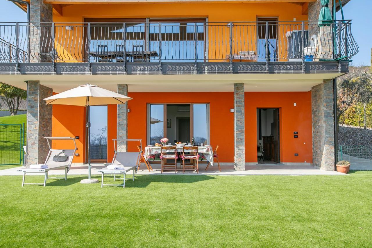 Villa Teresa Apt Lake Garda View - Happy Rentals Soiano Del Lago Eksteriør bilde