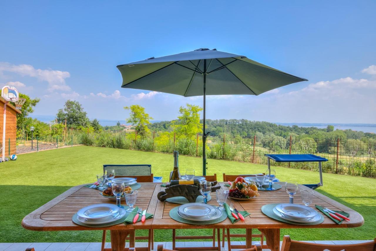 Villa Teresa Apt Lake Garda View - Happy Rentals Soiano Del Lago Eksteriør bilde
